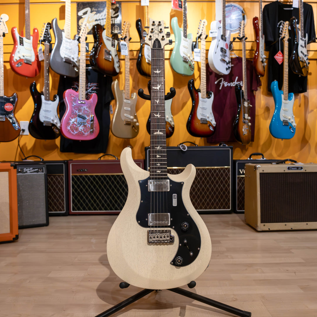PRS S2 STANDARD 22 SATIN Electric Guitar (Antique White Satin)