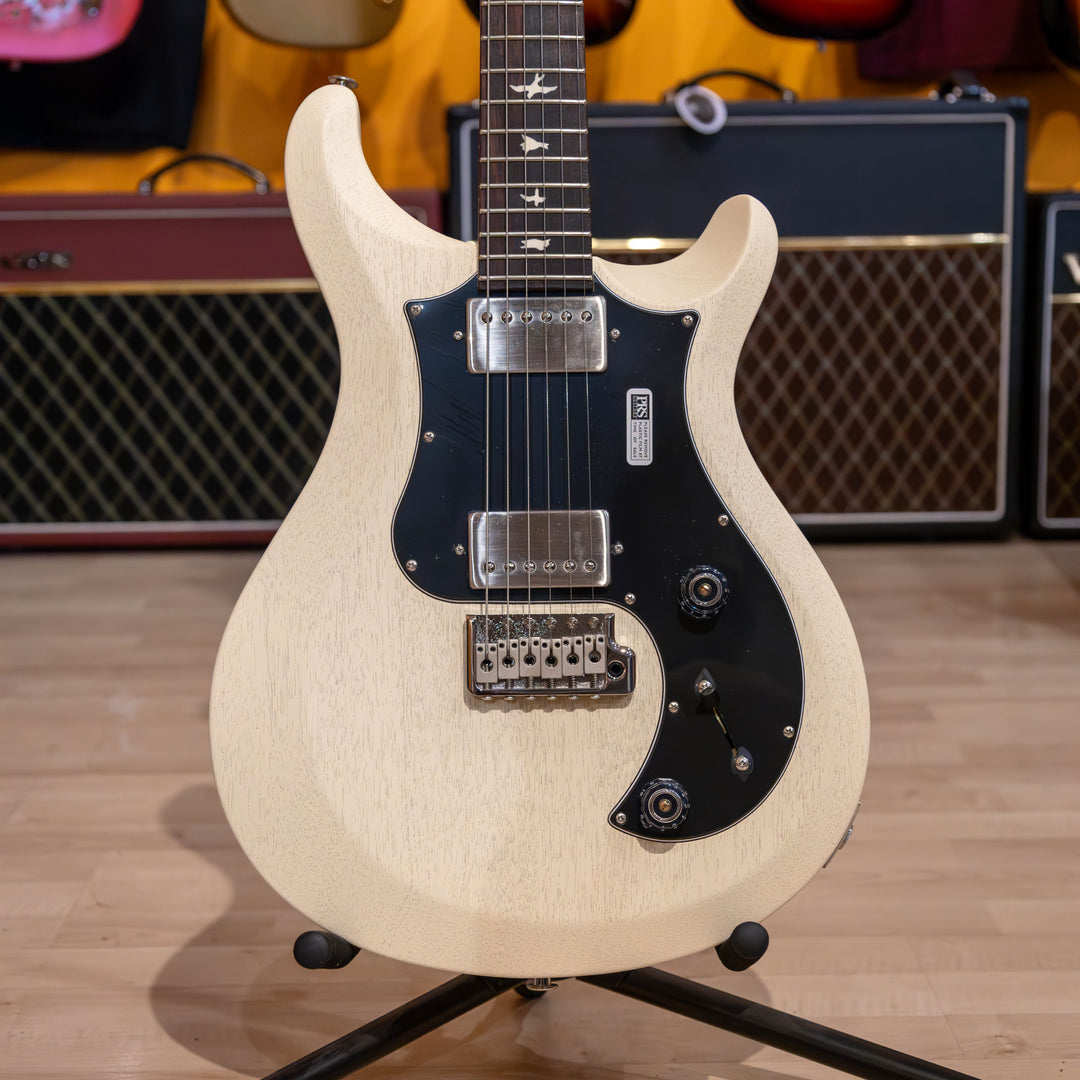 PRS S2 STANDARD 22 SATIN Electric Guitar (Antique White Satin)