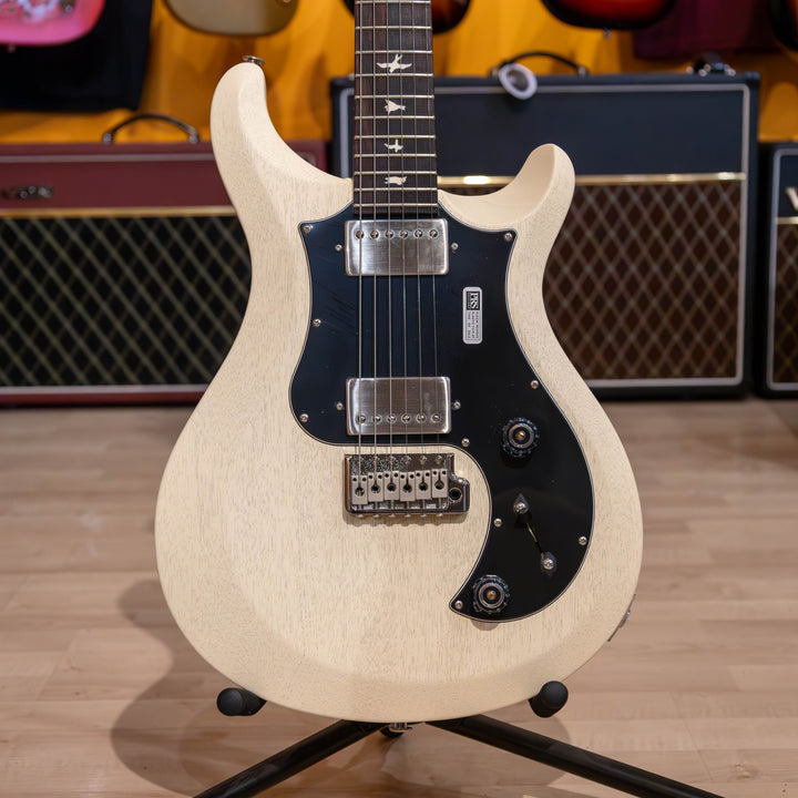 PRS S2 STANDARD 22 SATIN Electric Guitar (Antique White Satin)