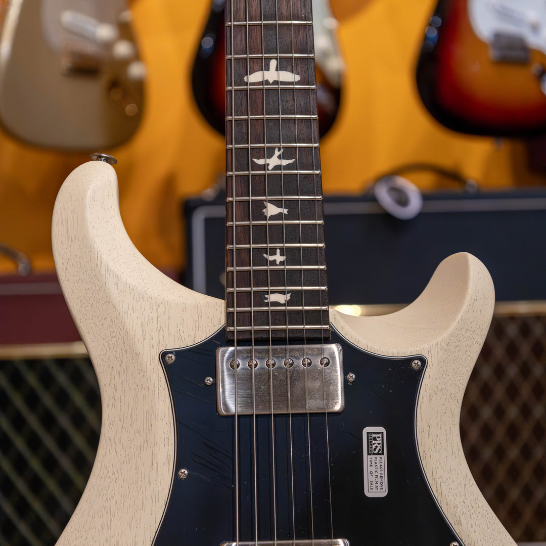 PRS S2 STANDARD 22 SATIN Electric Guitar (Antique White Satin)