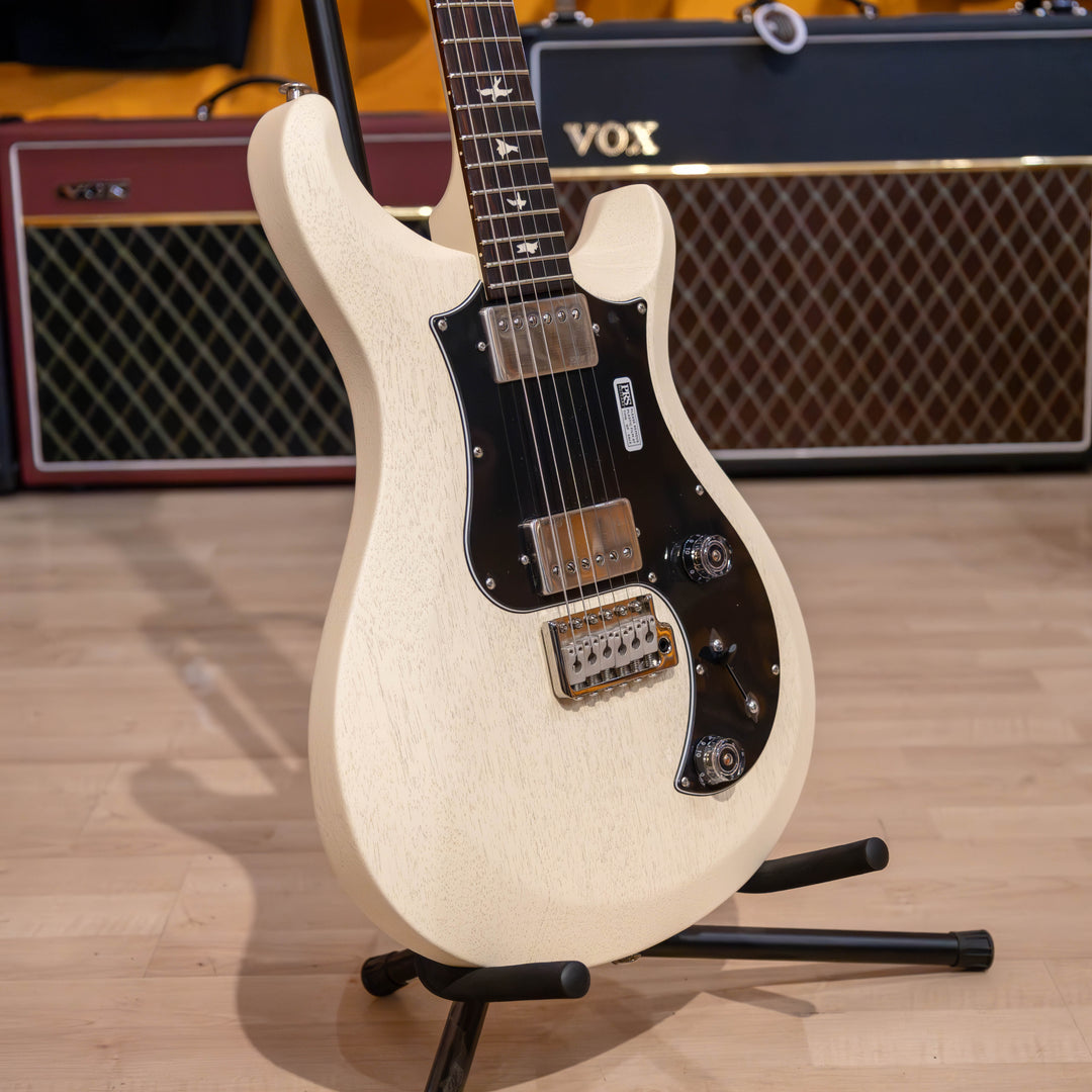 PRS S2 STANDARD 22 SATIN Electric Guitar (Antique White Satin)