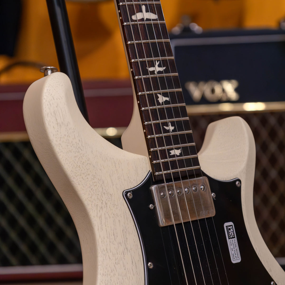 PRS S2 STANDARD 22 SATIN Electric Guitar (Antique White Satin)