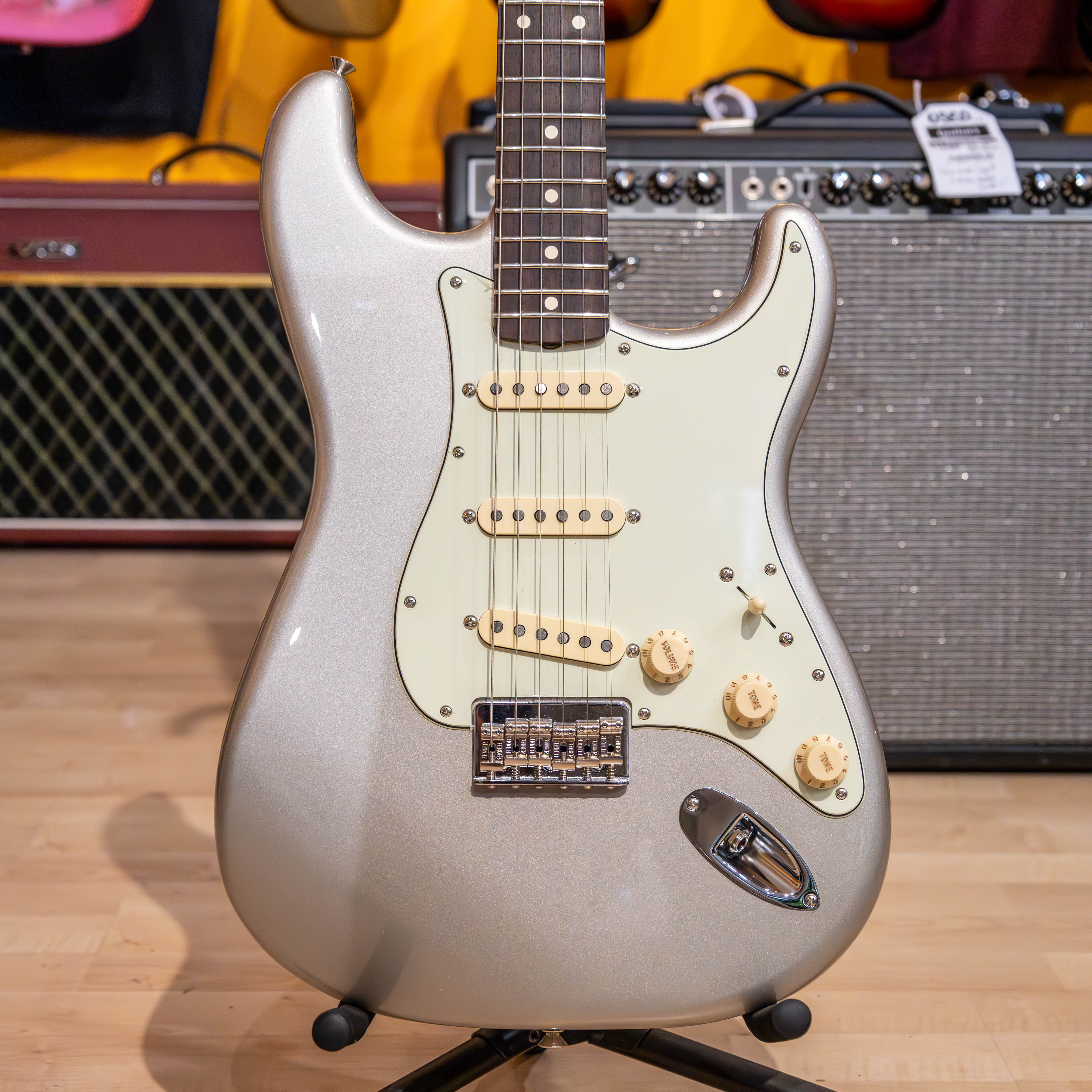 Fender Robert Cray Stratocaster (Inca Silver) Electric Guitar