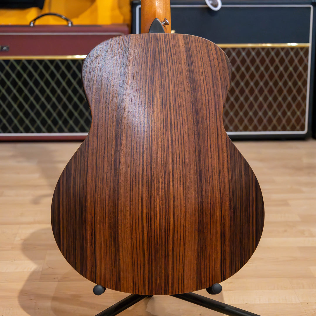 Taylor Guitars GS Mini Rosewood LH, Travel & Small-Body Guitars, West African Crelicam Ebony Fretboard,  ES-B Electronics with Gig Bag - Left Handed