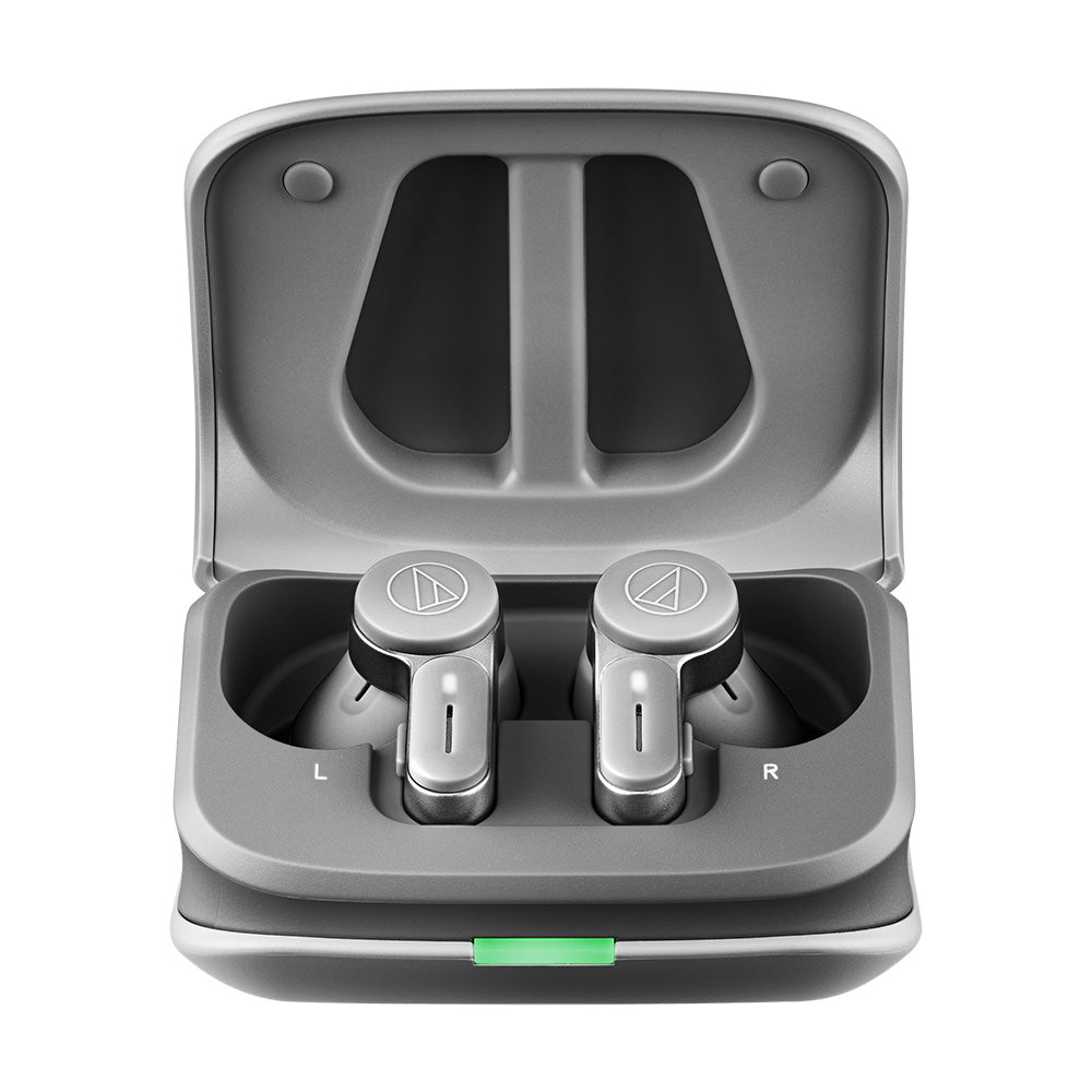Audio-Technica ATH-TWX7 Wireless In-Ear Headphones (Grey)