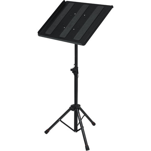 Gator GFW-UTL-MEDIATRAY1 Compact Adjustable Media Tray with Tripod Stand