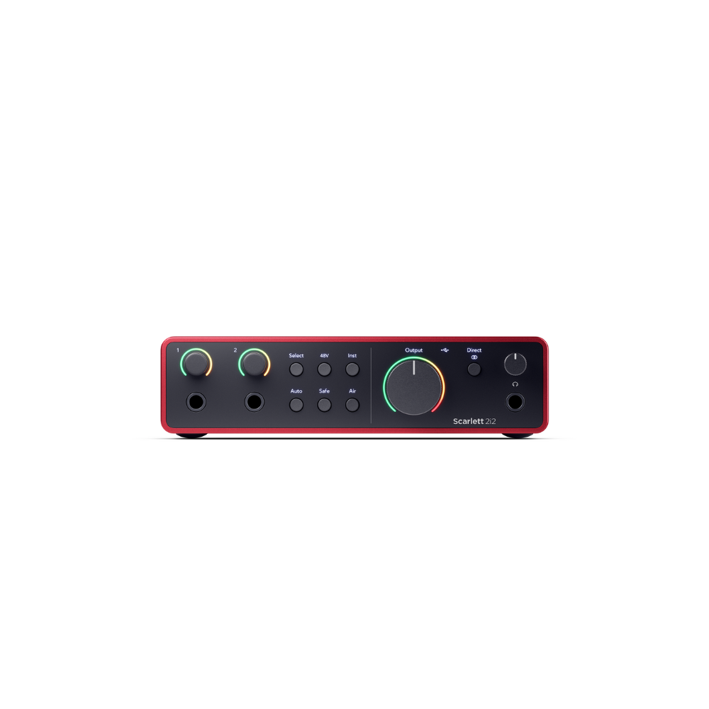 Focusrite Scarlett Solo 4th Gen USB Audio Interface – Music City