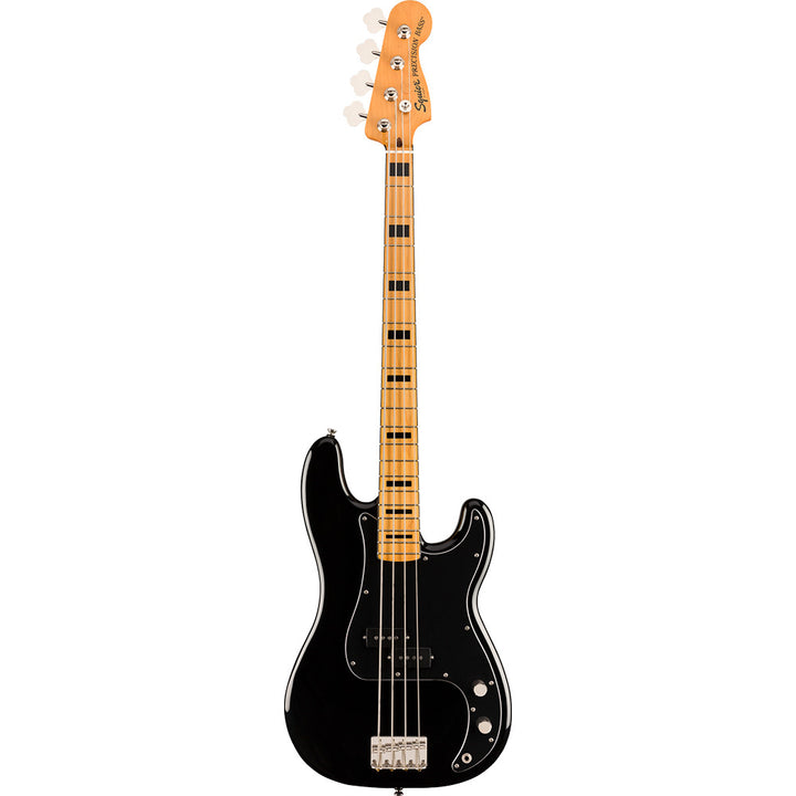 Squier Classic Vibe '70s Precision Bass Maple Fingerboard Electric Bass Guitar (Black)