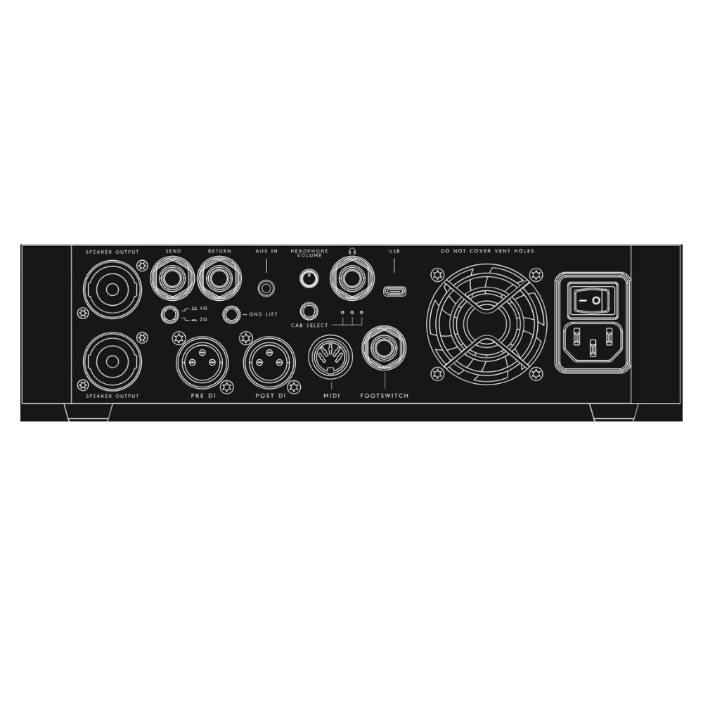 Darkglass Microtubes 900 v2 Guitar Amp Head - Black