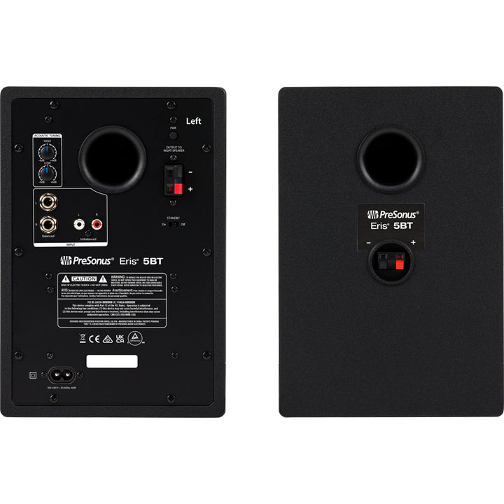 PreSonus Eris 5-inch Media Reference Monitors with Bluetooth® connectivity