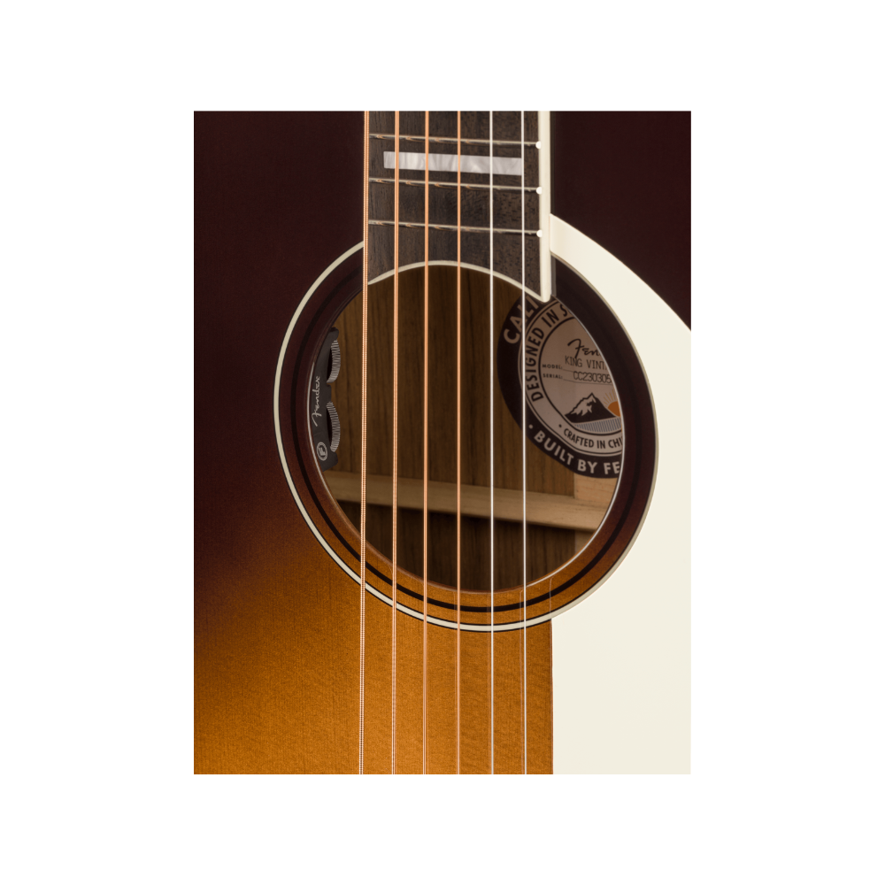 Fender California Series King Vintage Ovangkol Fingerboard  Aged White Pickguard - Mojave