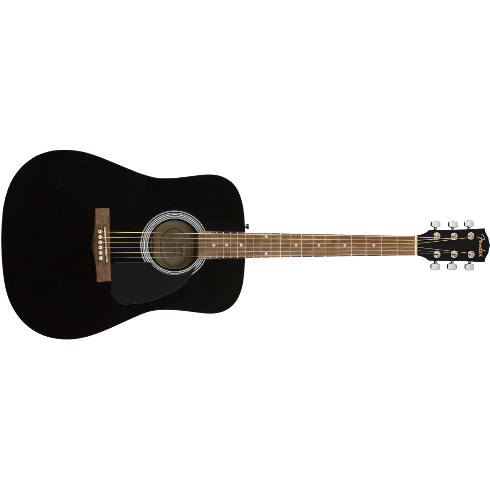 Fender FA-115 Dreadnought Acoustic Guitar Pack - Walnut, Black