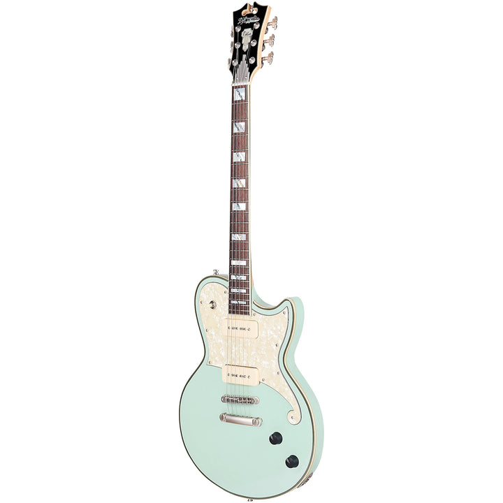 Dangelico Dadatlsagesns Single Cutaway Solid Body Includes Deluxe Hardshell Case - Sage