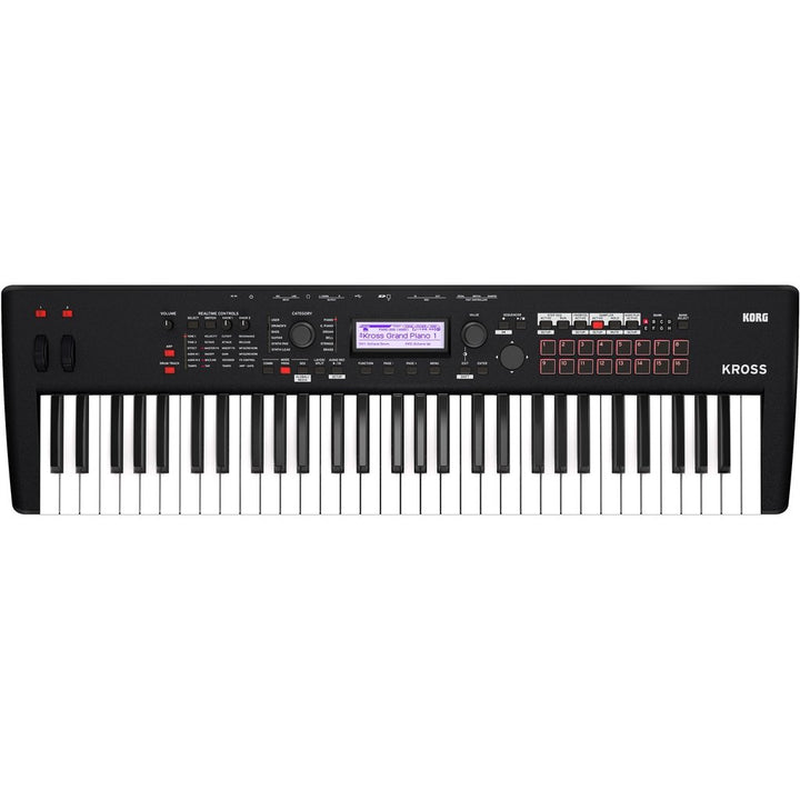 Korg Kross 2 - 61-Key Synthesizer Workstation (Matte Black)