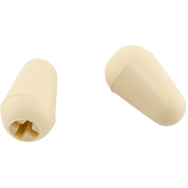 Fender Road Worn Stratocaster Switch Tip, Aged White (2) -