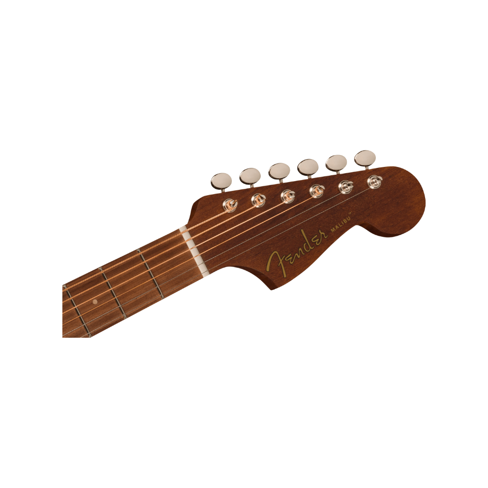 Fender California Series Malibu Special Pau Ferro Fingerboard Black Pickguard - Honey Burst