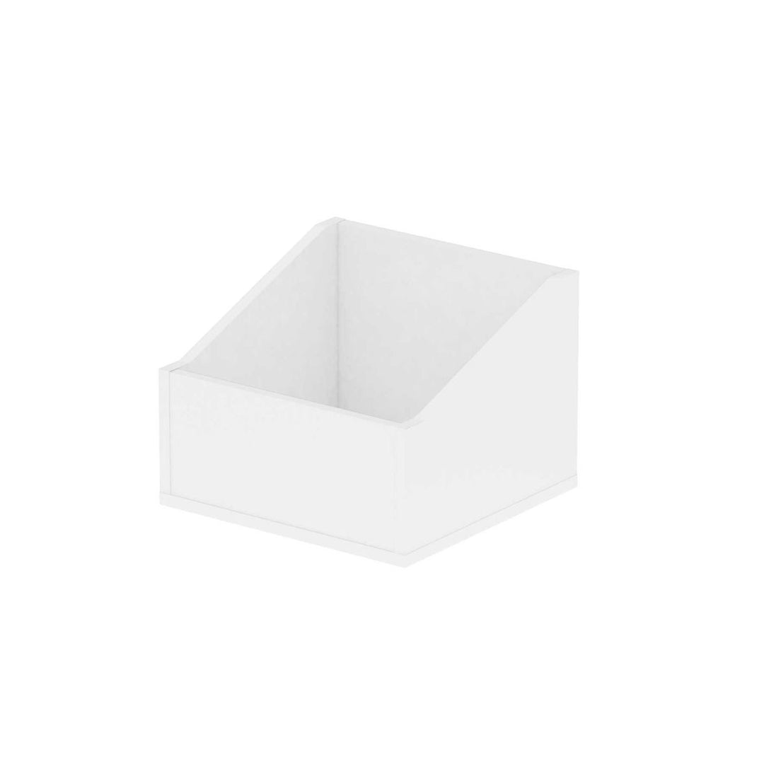 Glorious Record Box Advanced 110 Vinyl Storage (Holds 110 Records) - White