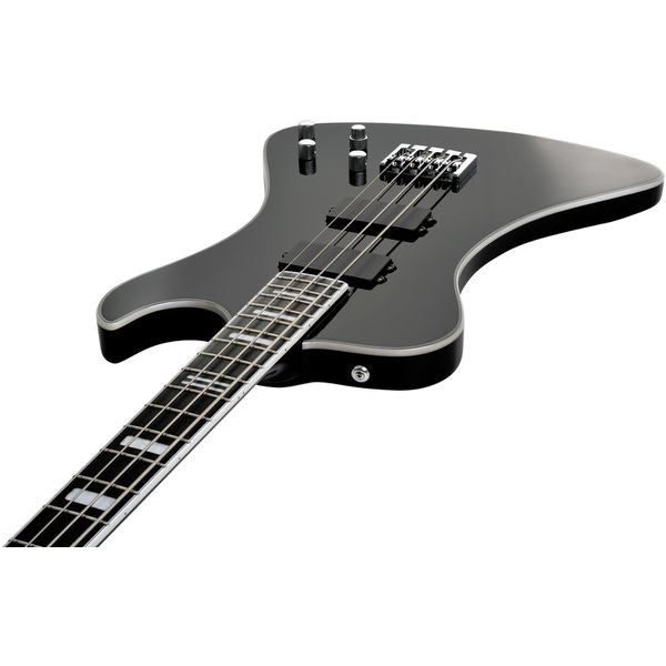 Hagstrom Nekr5-l-blk Nekromant Electric Bass - Black Gloss Lh