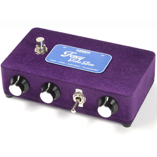 Warm Audio WA-FTB-P Foxy Tone Box Effects Pedal - Purple Velvet