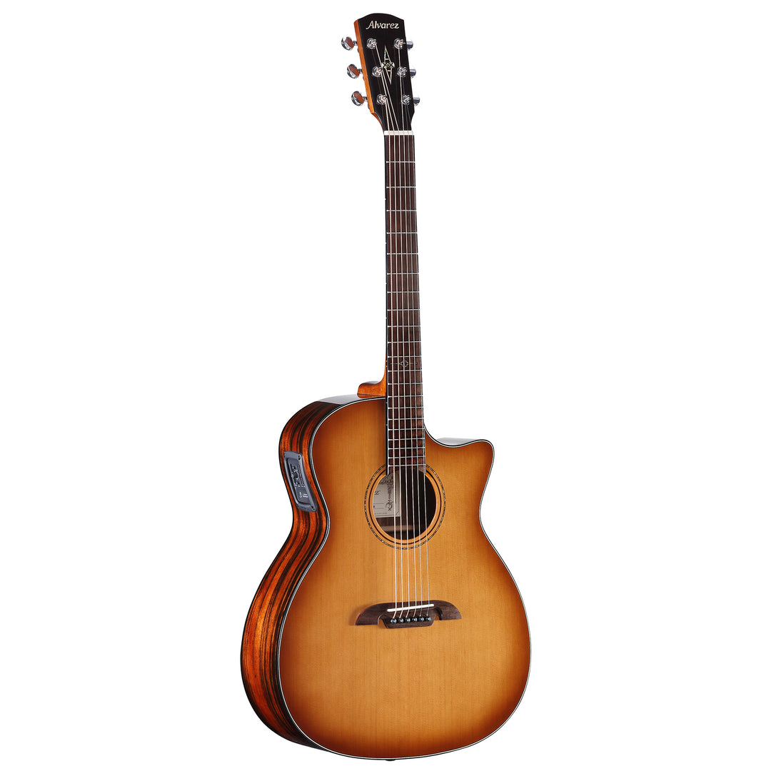 Alvarez AGE95CESHB - Artist Elite Grand Auditorium Acoustic Guitar w/ Cutaway - Shadowburst