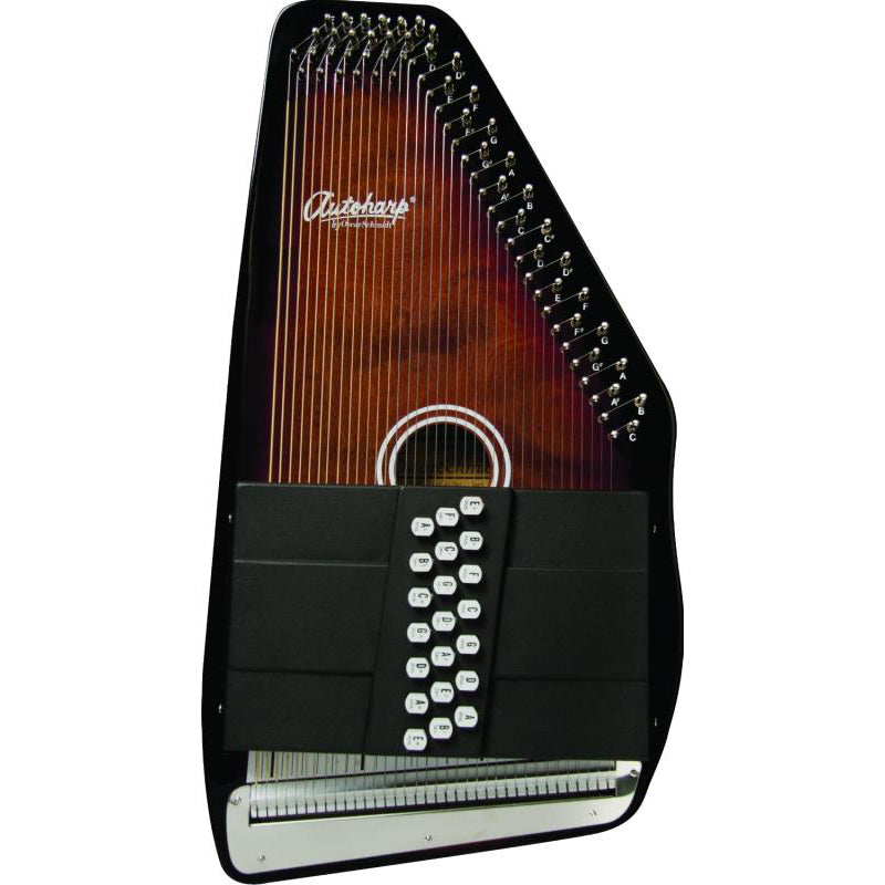 Oscar Schmidt OS21C Autoharp 21 Chord Classic Tobacco Sunburst
