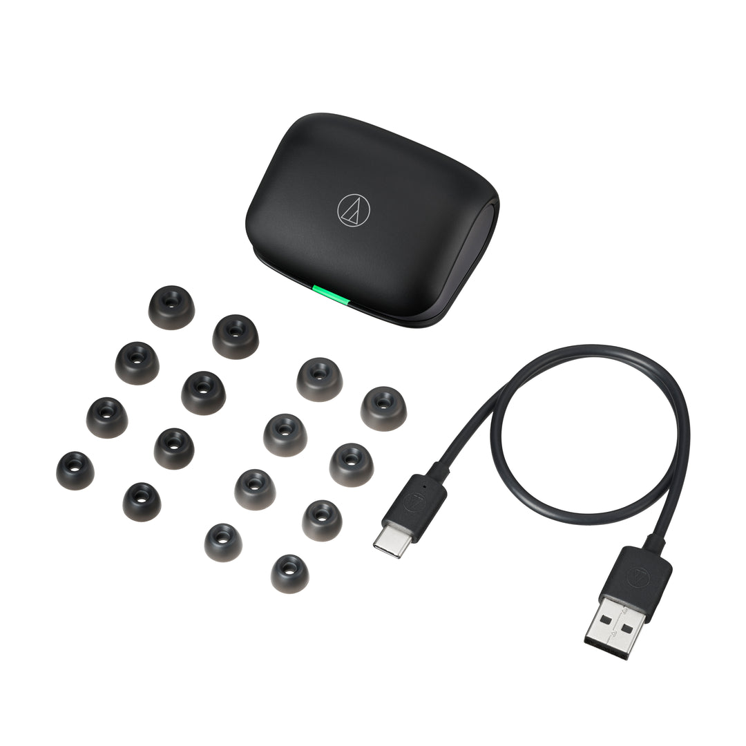 Audio-Technica ATH-TWX7 Wireless In-Ear- Headphone (Black)