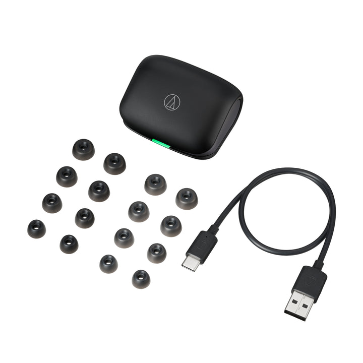 Audio-Technica ATH-TWX7 Wireless In-Ear- Headphone (Black)