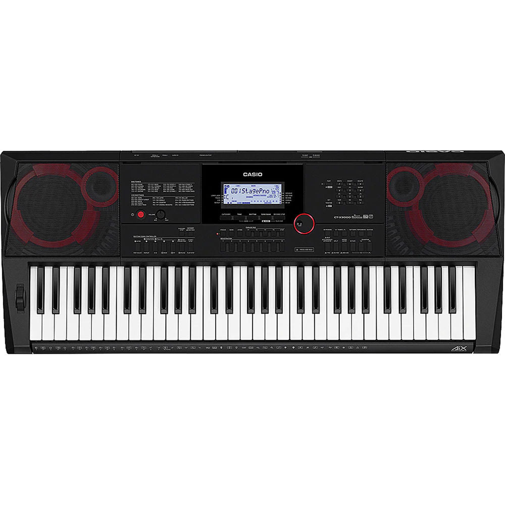 Casio CTX-3000 Portable 61-Key Keyboard w/ Touch Response - 50 Rhythms