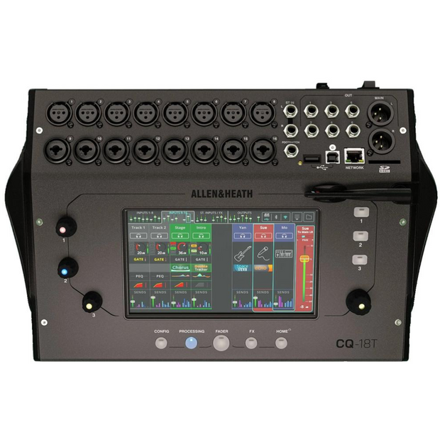 Allen & Heath CQ-18T Ultra-compact 96kHz Digital Audio Mixer