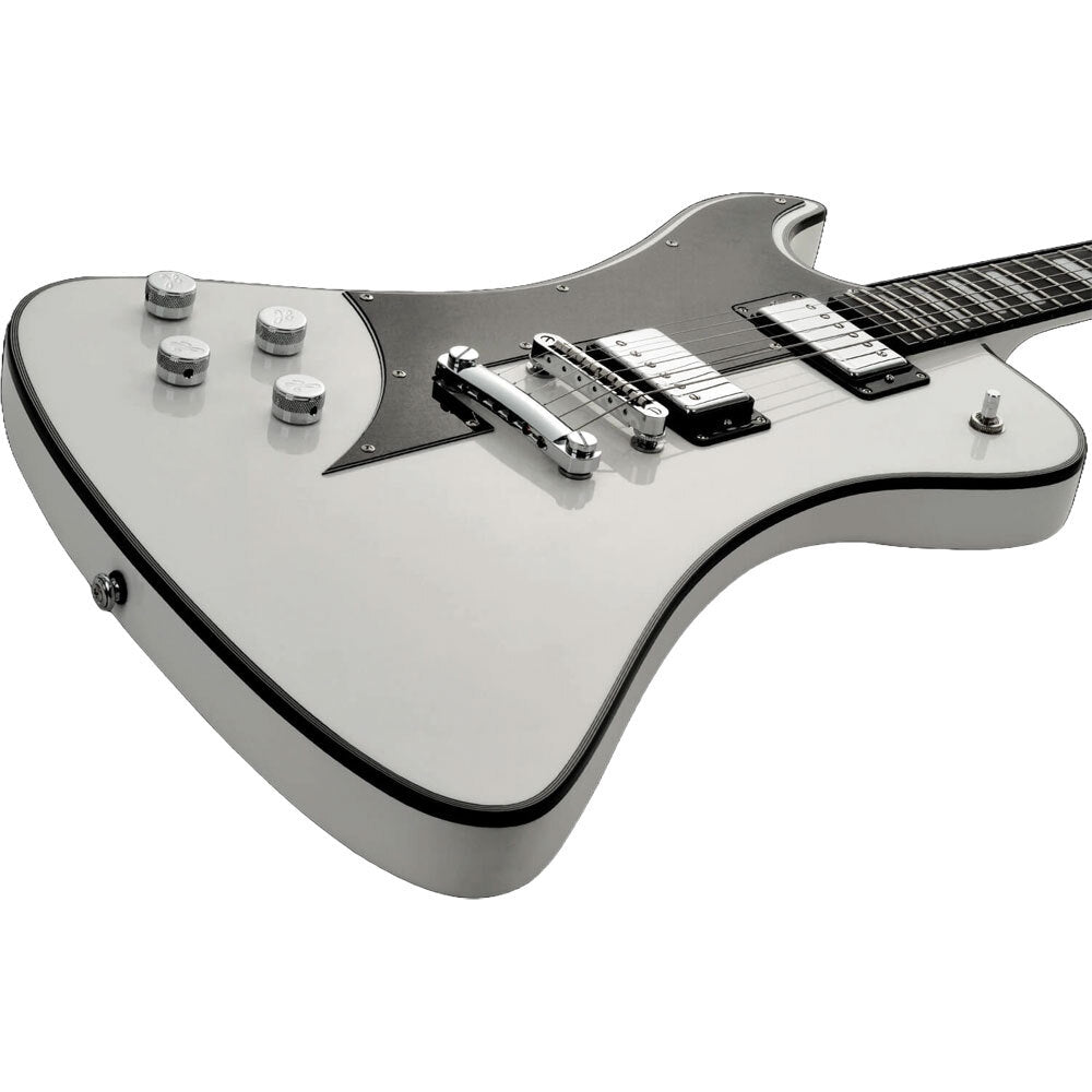 Hagstrom Fant-l-wht Fantomen Electric Guitar - White Gloss Lh