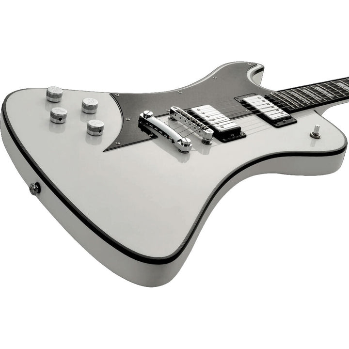 Hagstrom Fant-l-wht Fantomen Electric Guitar - White Gloss Lh