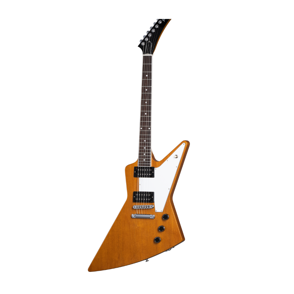 Gibson 70s Explorer Electric Guitar with Hardshell Case - Antique Natural