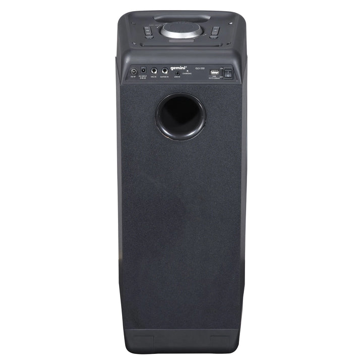 Gemini GLS-550 Bluetooth Party System Speaker w/ LED Light Show - 6.5”