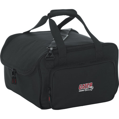 Gator G-LIGHTBAG-1911 Lightweight tote bag designed to fit up to 4 LED style PAR lights. Includes adjustable dividers