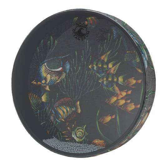 Remo ET-0216-10 - 16'' Ocean Drum, Fish Graphic