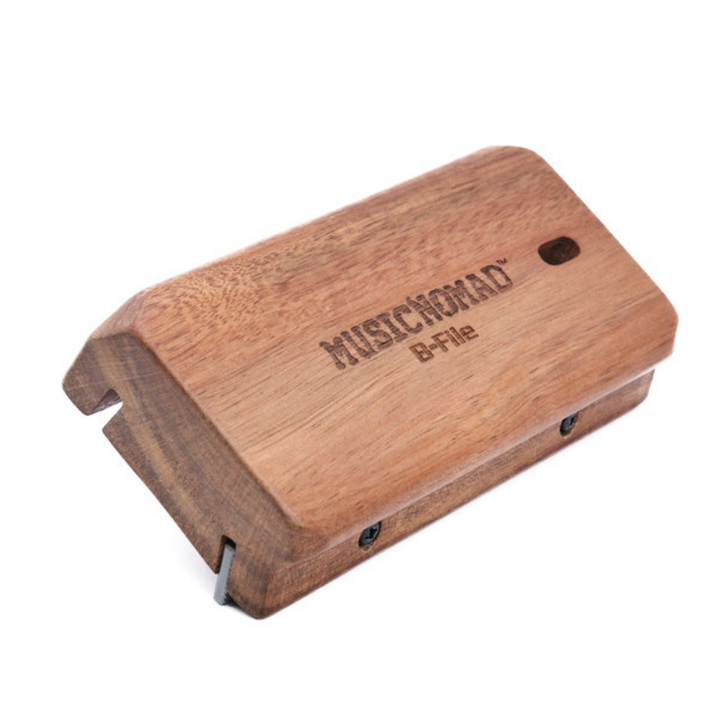 MusicNomad B-FILE Fret Beveling File (B-File) with 23° & 3° File Angles