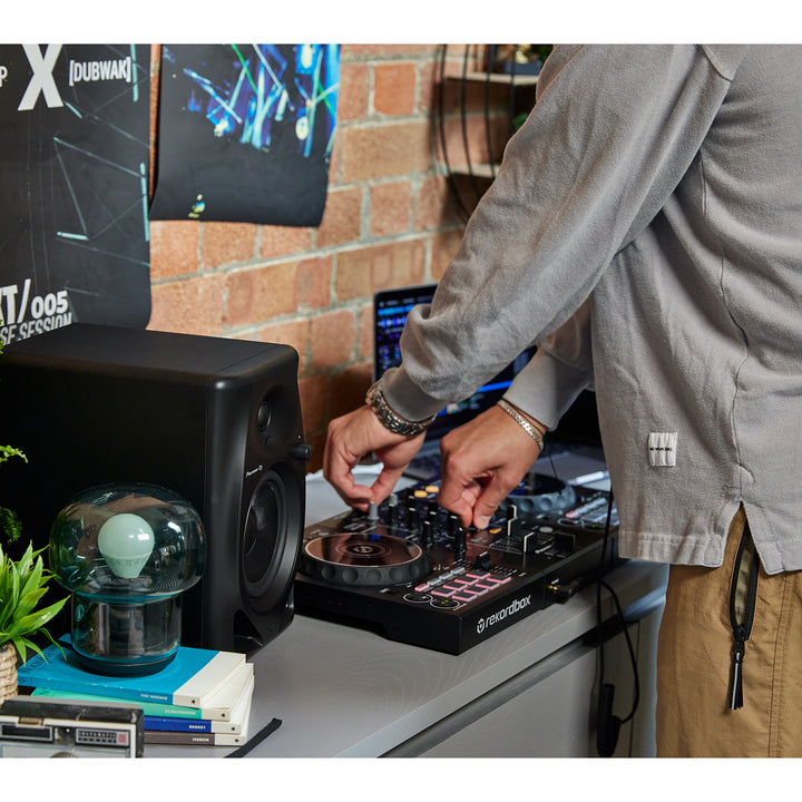 Pioneer DJ DM-50D 5'' Desktop Monitor System - Black