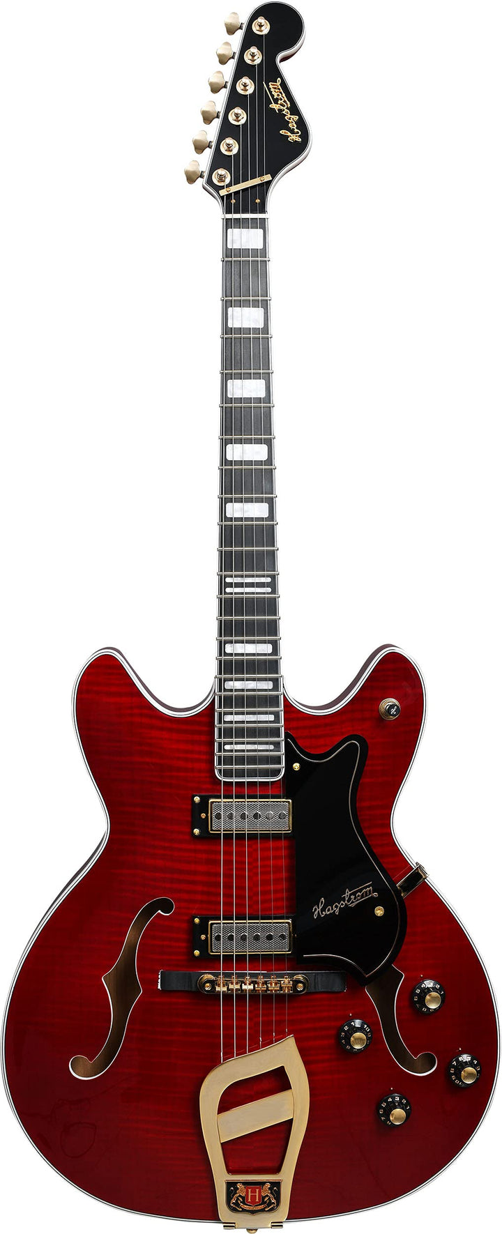 Hagstrom Vik67-l-wct 67 Electric Guitar - Wild Cherry Trans Lh