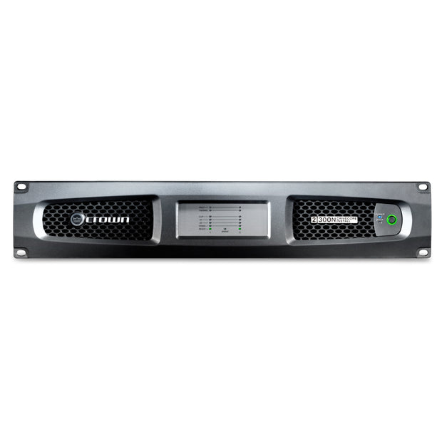 Crown DCi 2|300N Two-channel, 300W @ 2/4/8 ohms Power Amplifier with BLU link, 70V/100V