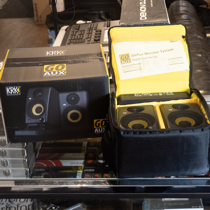 KRK GOAUX3 Portable Studio Monitors (Pair) - Open Box