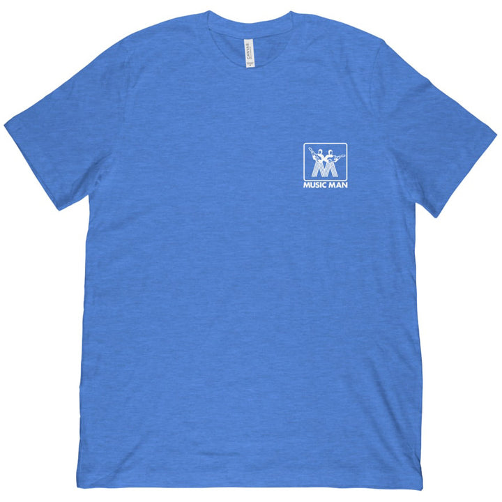 Ernie Ball Music Man Vintage Logo Blue T-Shirt