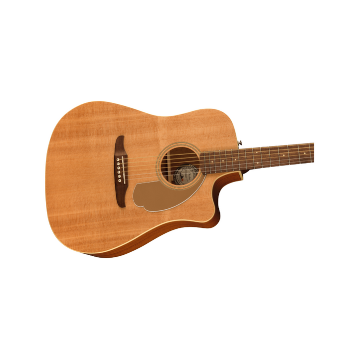 Fender California Series Redondo Player Walnut Fingerboard  Gold Pickguard - Natural