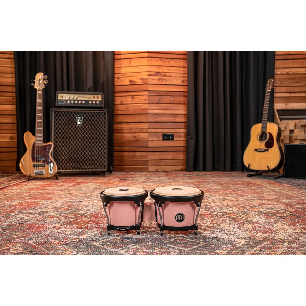 Meinl HB50FP- Meinl  Percussion Journey Series HB50 Bongo Flamingo Pink