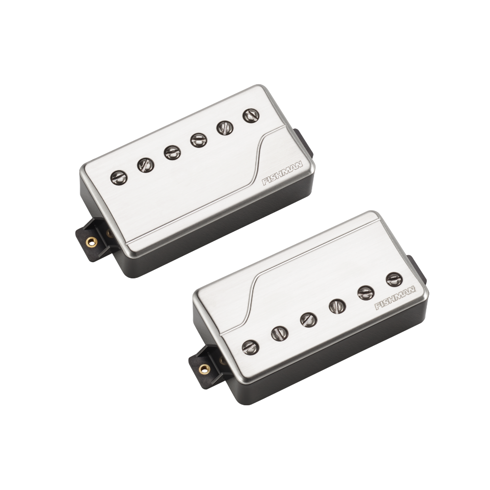 Fishman Richard Z Signature Series Pickup Set - Brushed Stainless