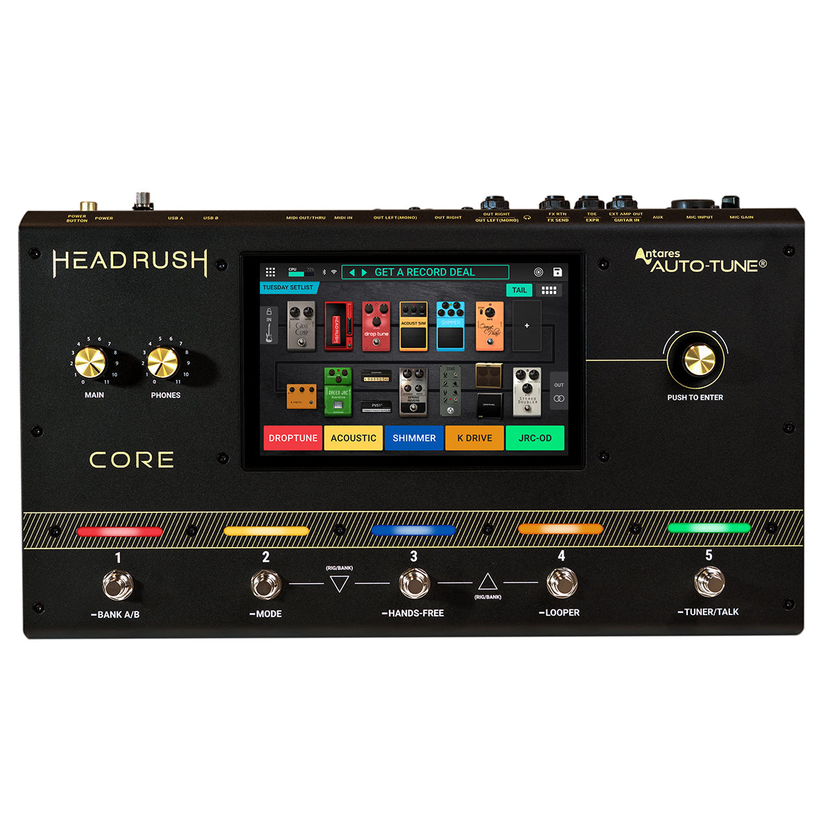 HeadRush VX5 Modern Vocal Pedal with Antares AutoTune – Music City