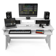 Glorious Sound Desk Pro Studio Workstation Desk - White