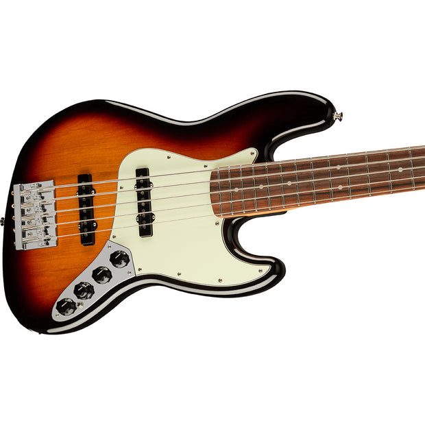 Fender Player Plus Jazz Bass V 5-String Electric Bass Guitar - 3-Tone Sunburst