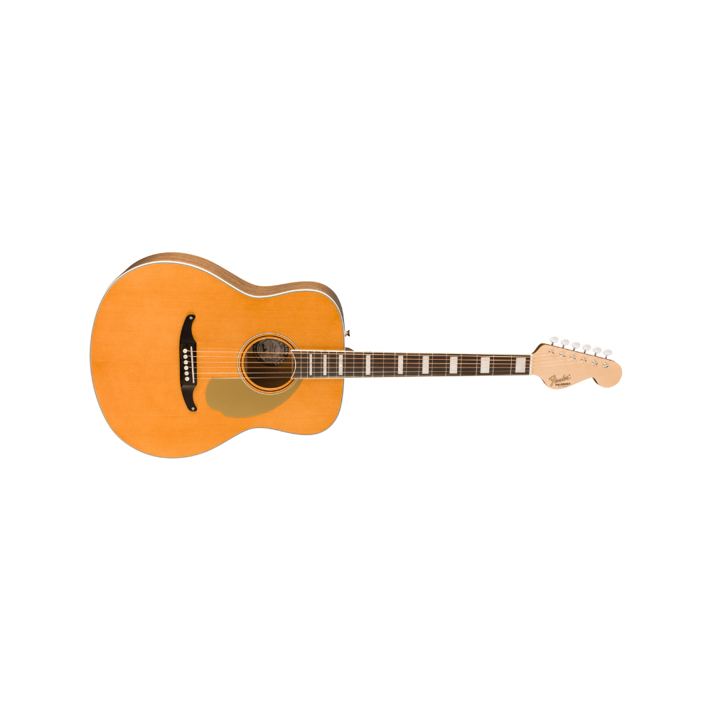 Fender California Series Palomino Vintage Ovangkol Fingerboard Gold Pickguard  - Aged Natural