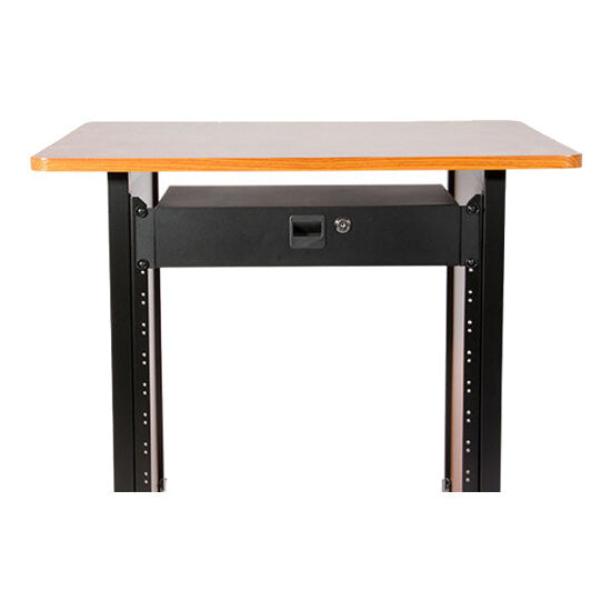 On-Stage RDLS2000 2U Locking Rack Drawer - Shallow