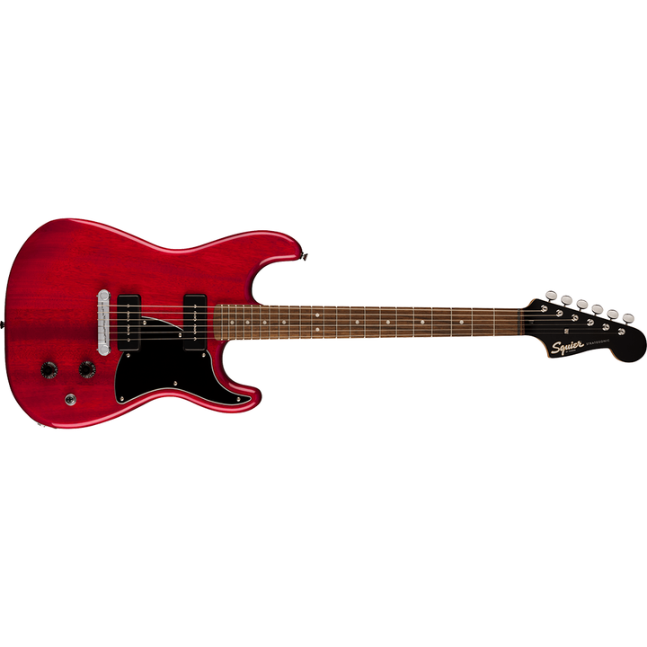 Squier Paranormal Strat-O-Sonic Black Pickguard (Crimson Red Transparent)